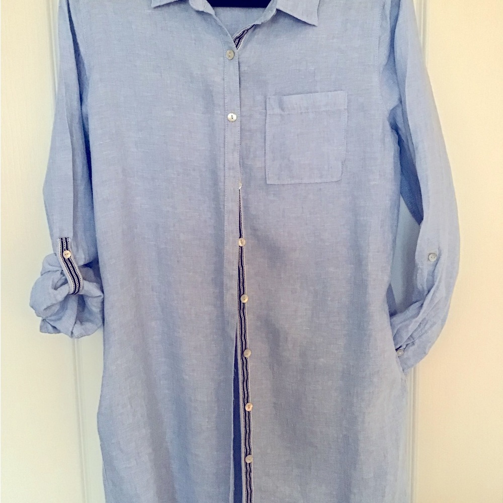 Tahari  longue blouse en lin  gr. M …Bundle!!!…